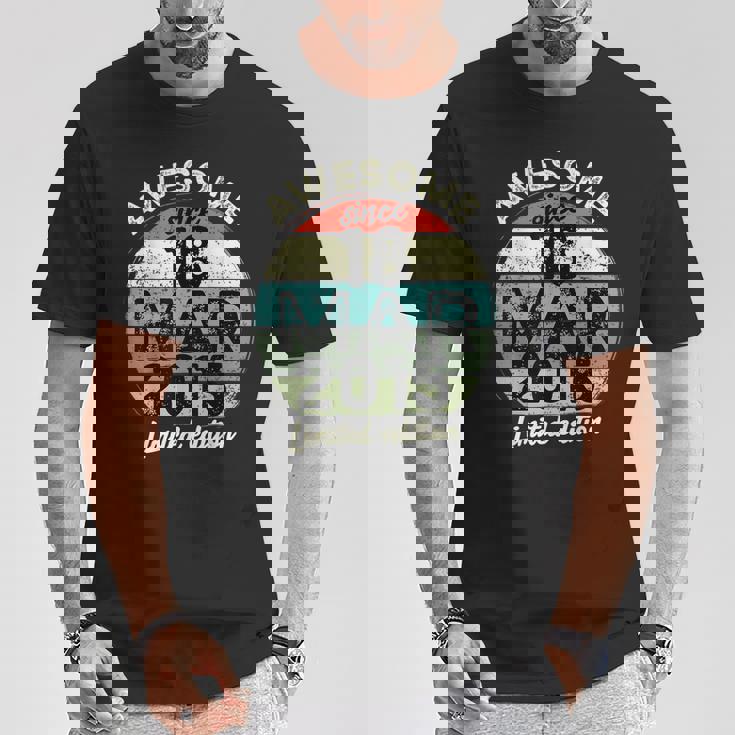 2015年3月18日 10歳の誕生日 10歳 2025年 誕生日 Tシャツ 面白い贈り物