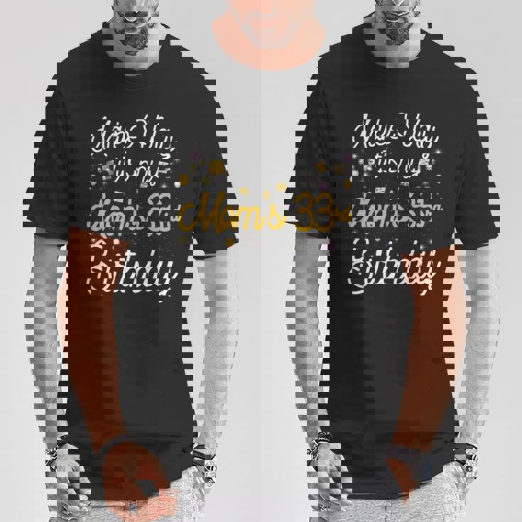 33 歳 母の誕生日 It's My Mom's 33Rd Birthday 長袖tシャツ Tシャツ 面白い贈り物