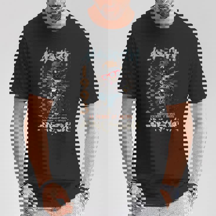 33Rd Birthday Dog Lover March 1993Intage 33 Years Old Tシャツ 面白い贈り物