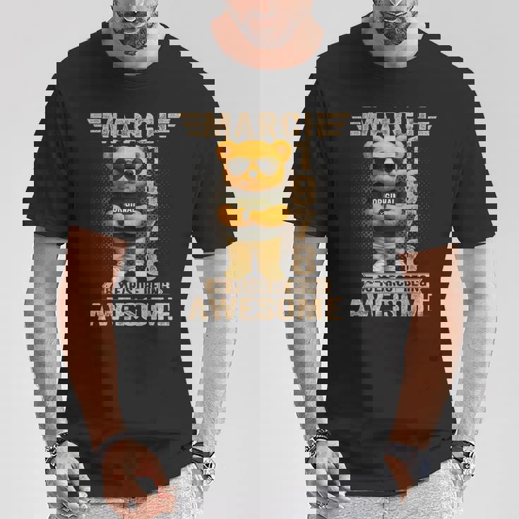 48歳 1978年3月 テディベア 48歳 誕生日 男性 女性 Tシャツ 面白い贈り物