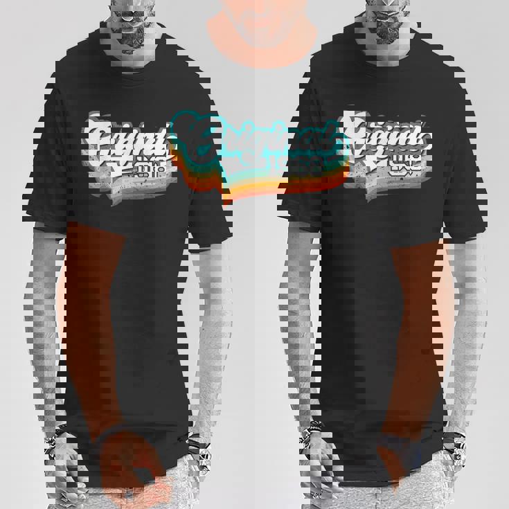 54回目の誕生日 レディース メンズ ヴィンテージ オリジナル ヴィンテージ 1968 Tシャツ 面白い贈り物