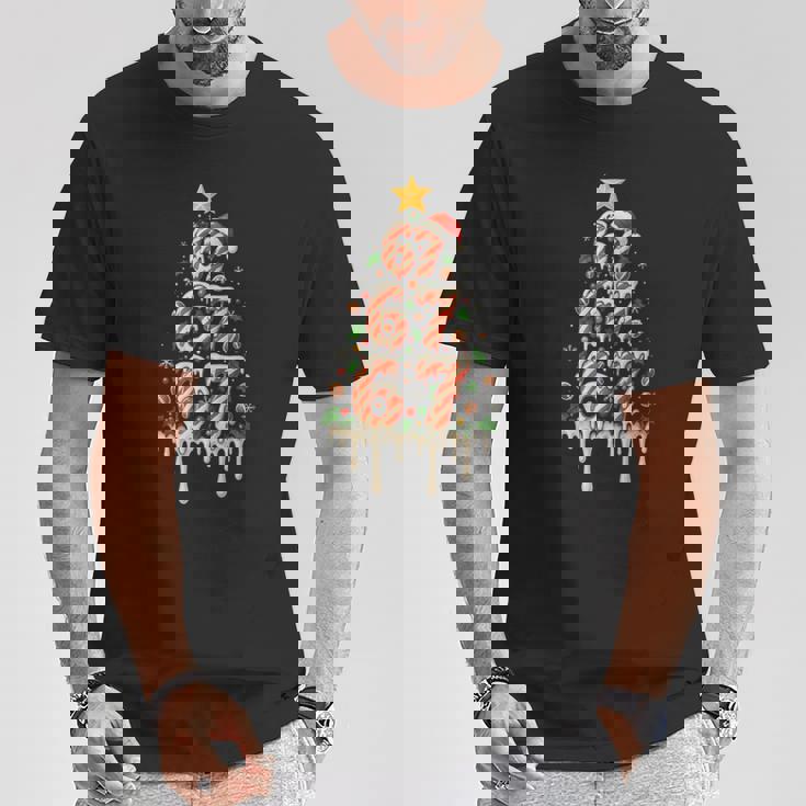 67 Six Seven Dripping Christmas Tree Rugby Brainrot Tank Top T-Shirt Unique Gifts