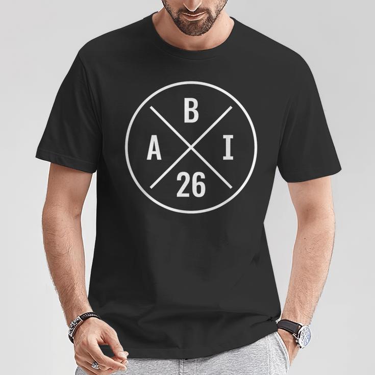 Abi 26 Abschluss Gymnasiumchulabschluss Abitur 2026 T-Shirt Lustige Geschenke