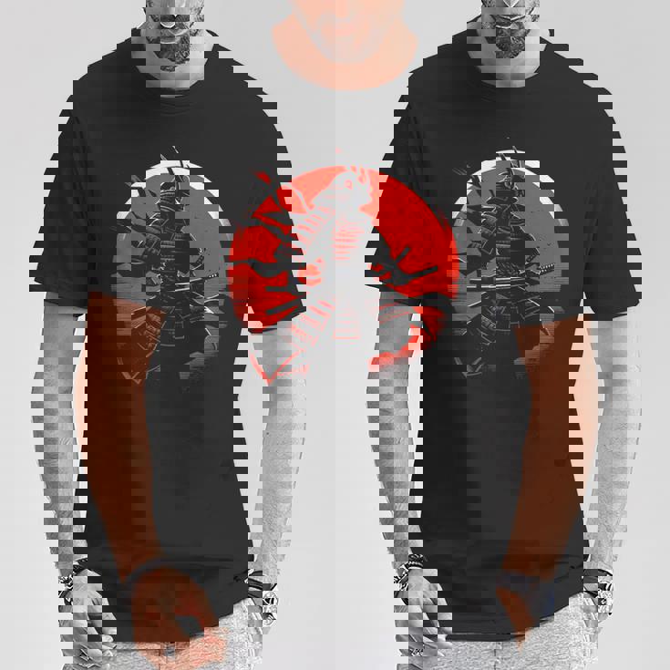 Ancient Japaneseamurai Bushido Code Warrior Tシャツ 面白い贈り物