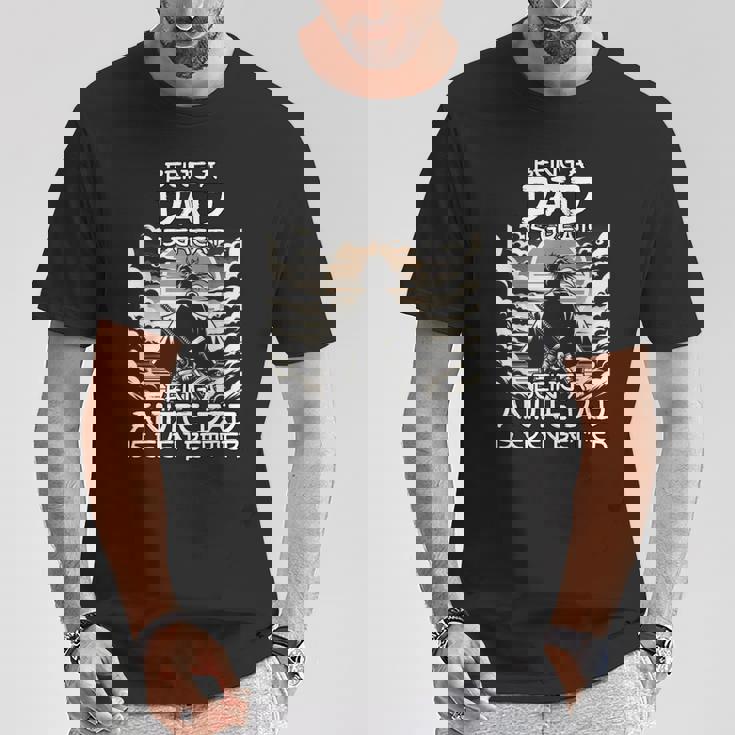 Anime Dad Japan Animeamurai Father Manga Festa Del Papà Maglietta Regalos divertidos