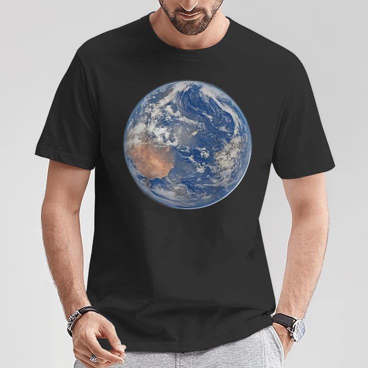 Artemis Ii Space Mission Moon Earth Day View From Artemis 2 T-Shirt Unique Gifts
