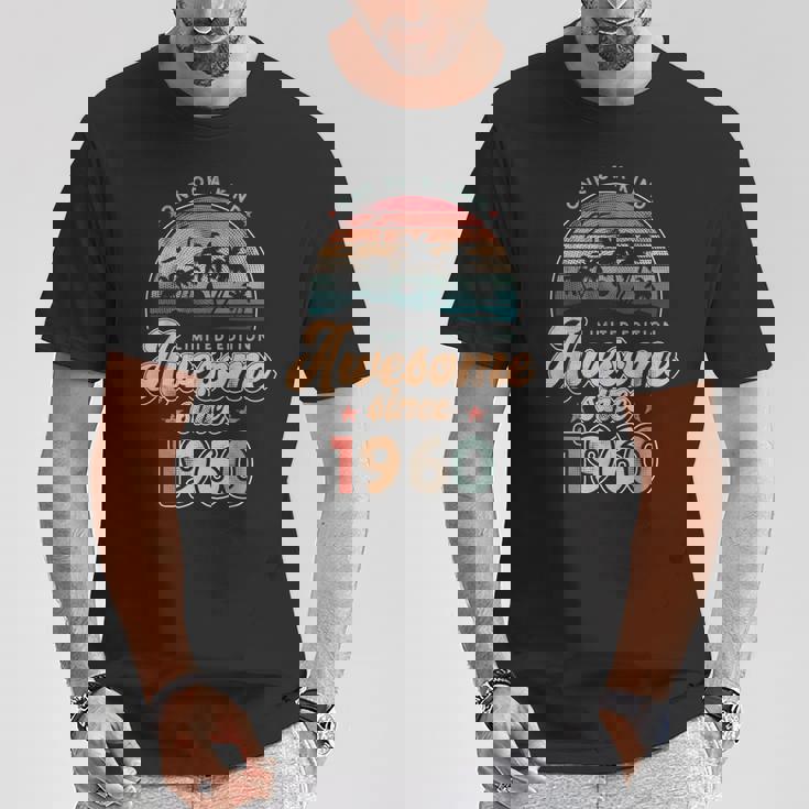 Awesomeince 1960 パームツリー 66歳の誕生日 Tシャツ 面白い贈り物