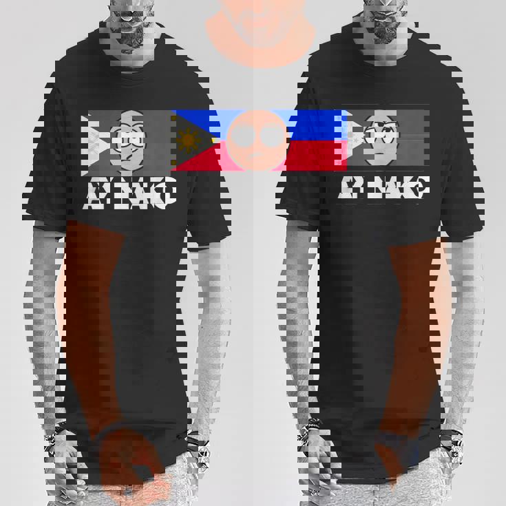 Ay Nako Pinoy Pride Filipino Philippines シャツ Tシャツ 面白い贈り物