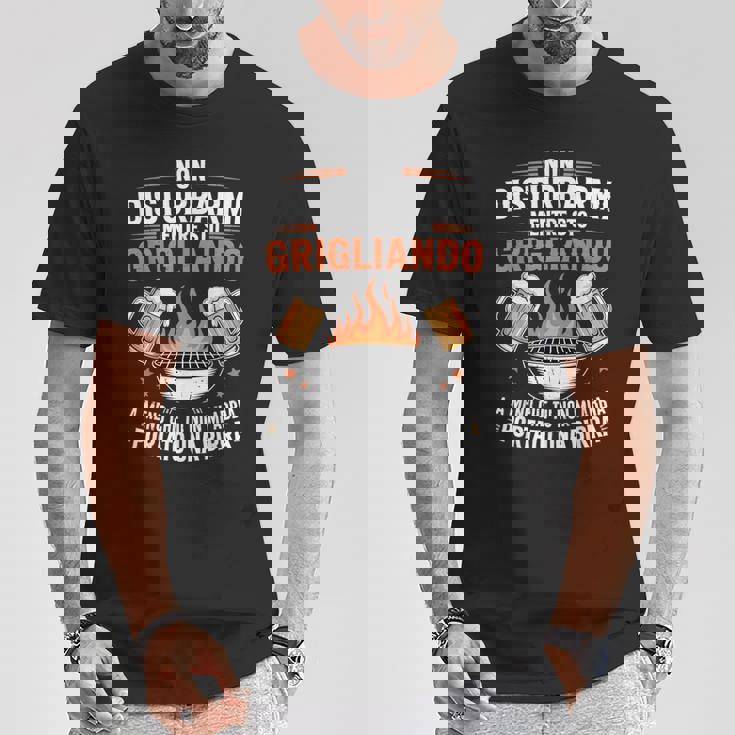 Barbecue Birra Divertente Griglia Per Bbq Papà Maglietta Regalos divertidos