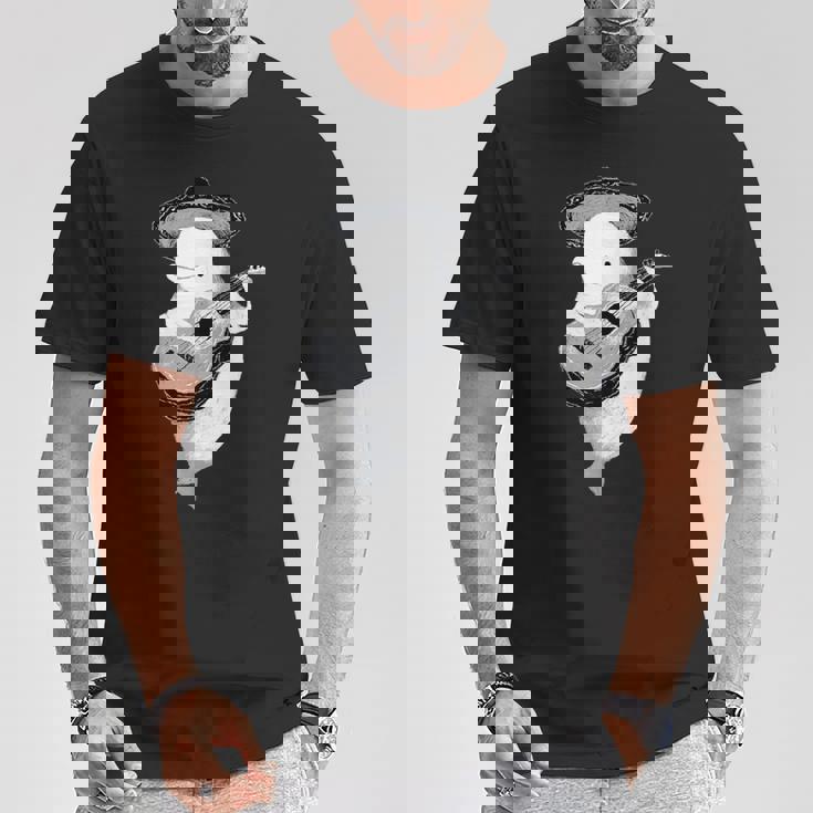 Beluga Mariachi 、ベルーガクジラtシャツ、ベルーガtシャツ Tシャツ 面白い贈り物