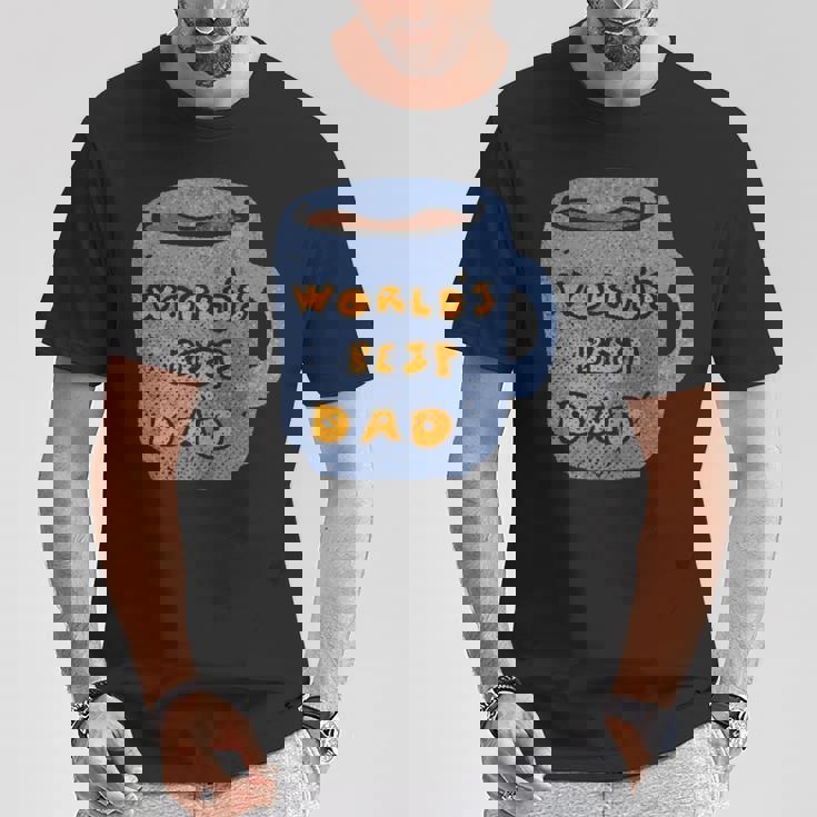 Best Daddy Worlds Best Dad Ever マグカップデザインポケット Tシャツ 面白い贈り物