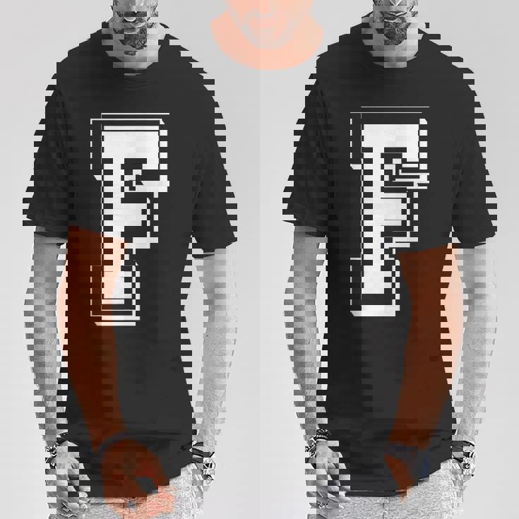 Best Friendshipseven Letters F From Friends Tシャツ 面白い贈り物