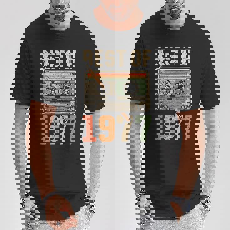 Best Of 1977 オールド・カセット 49歳の誕生日 レトロ Tシャツ 面白い贈り物