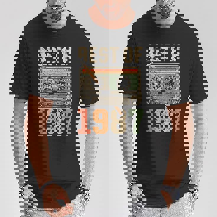 Best Of 1987 オールド・カセット 39歳の誕生日 レトロ Tシャツ 面白い贈り物