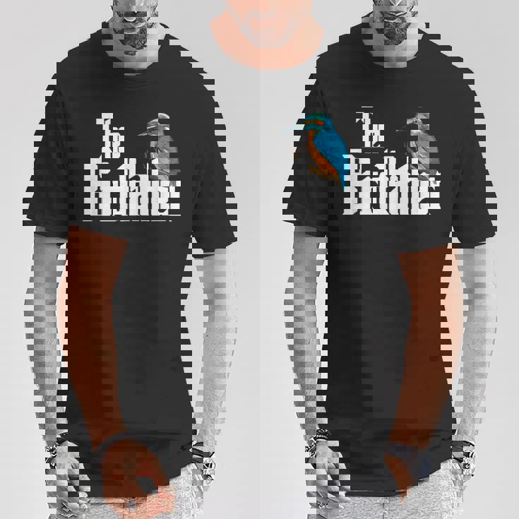 The Birdfather シャツ バードウォッチング ファニー ミーム バーダー ダディ Tシャツ 面白い贈り物