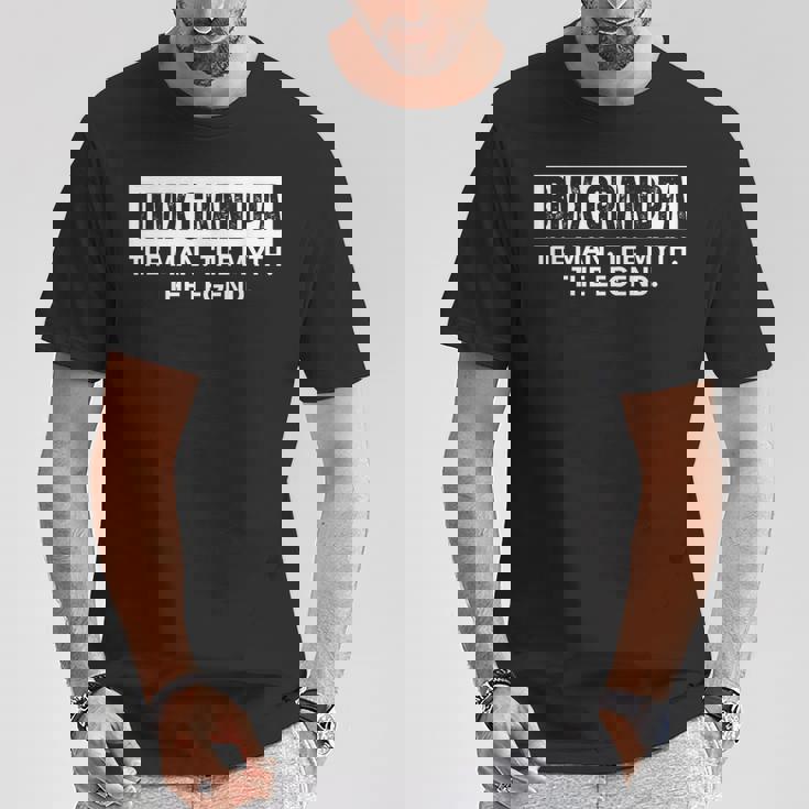 Bmx Grandpa The Man The Myth The Legend Tシャツ 面白い贈り物