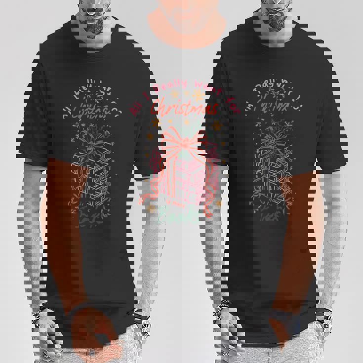 Book Lover All I Really Want For Christmas Is More Books T-Shirt Unique Gifts Book Lover All I Really Want For Christmas Is More Books T-Shirt Unique Gifts