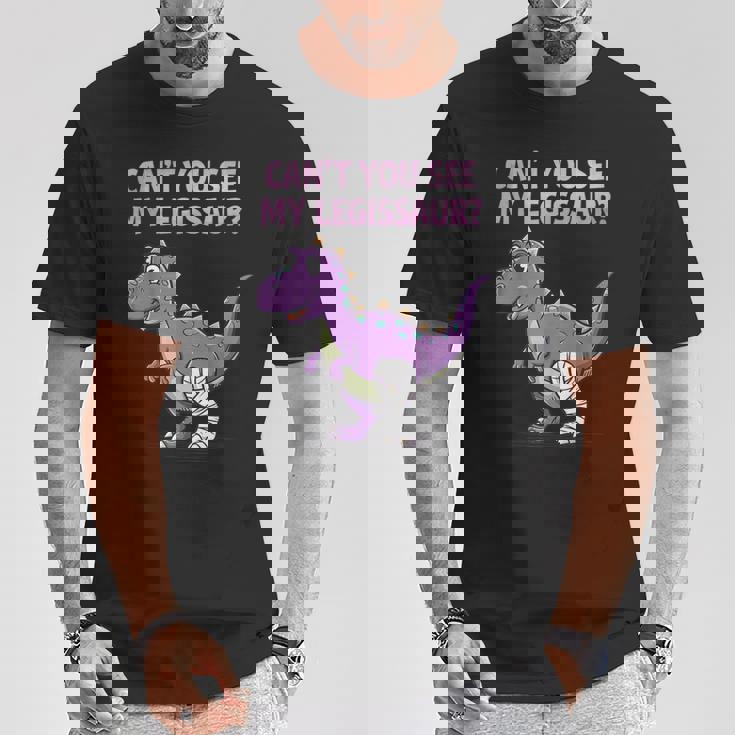 Broken Leg Art For Men Women Broken Bone Recovery T-Shirt Unique Gifts