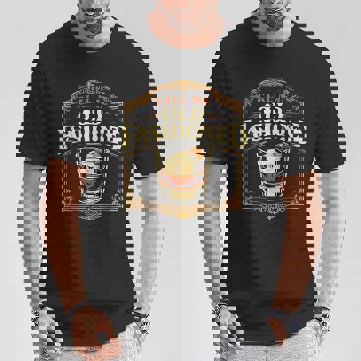 Call Me Old Fashioned Whiskey カクテル ドリンク ミクソロジスト Tシャツ 面白い贈り物