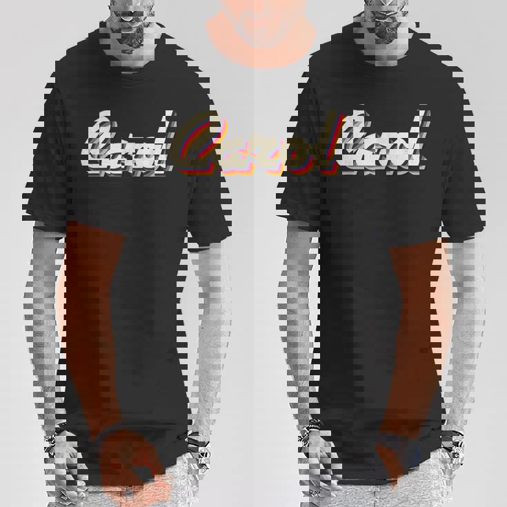 Carol アイデア レトロ ファーストネーム ヴィンテージ キャロル Tシャツ 面白い贈り物