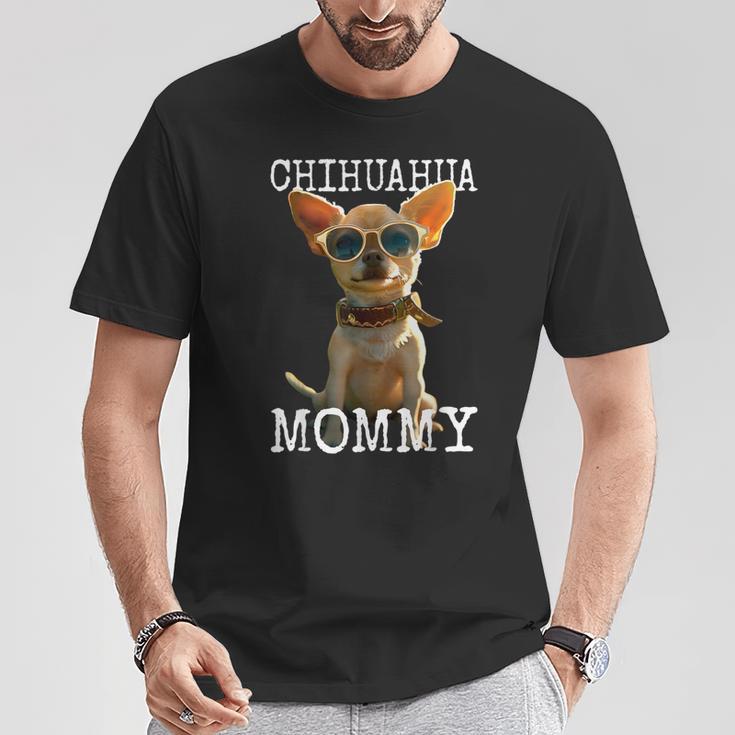 Chihuahua Mommy チワワ ママ ママ 母の日 ママ おもしろ チワワ Tシャツ 面白い贈り物