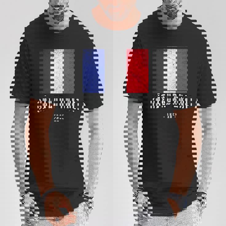 Château-Renault France Tシャツ 面白い贈り物