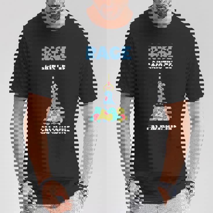 Claw Machine Rage Against Claw マシンスキル アーケードゲーマー Tシャツ 面白い贈り物