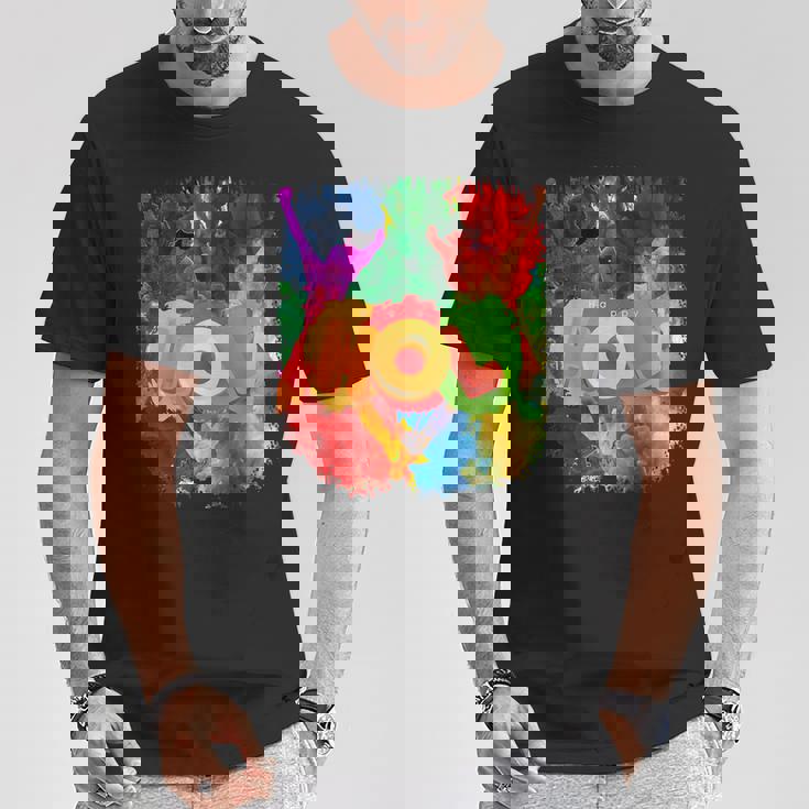 Color Mashup Wild Celebrations Happy Holi Tシャツ 面白い贈り物