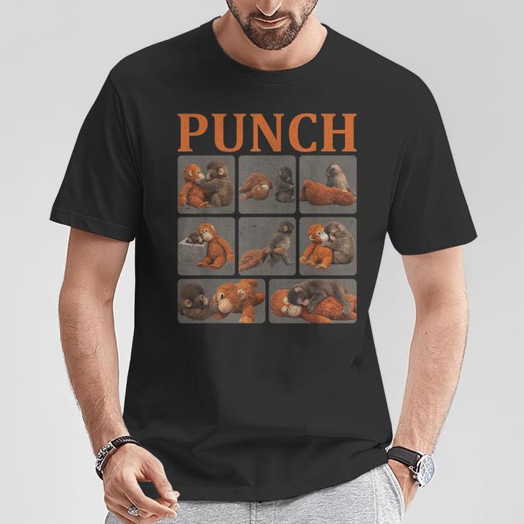 Cooler Punchüßer Affe T-Shirt Lustige Geschenke