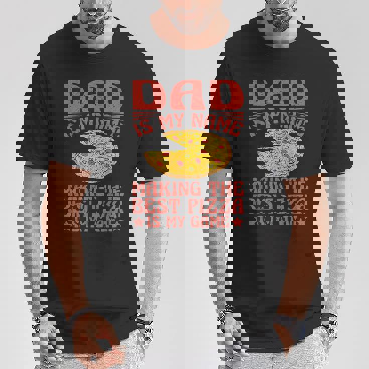 Dad Best Pizza Is My Game ピザ作り Tシャツ 面白い贈り物