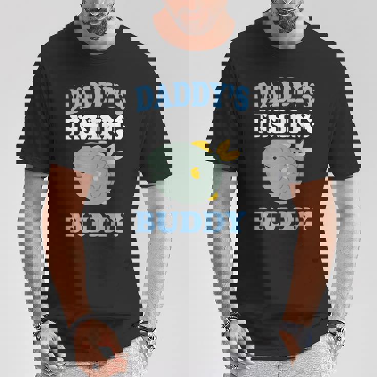 Daddy's Fishing Buddyon Daughter ギフトtシャツ Tシャツ 面白い贈り物