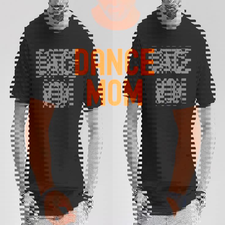 Dance Mom Orange Matching Parents Tシャツ 面白い贈り物