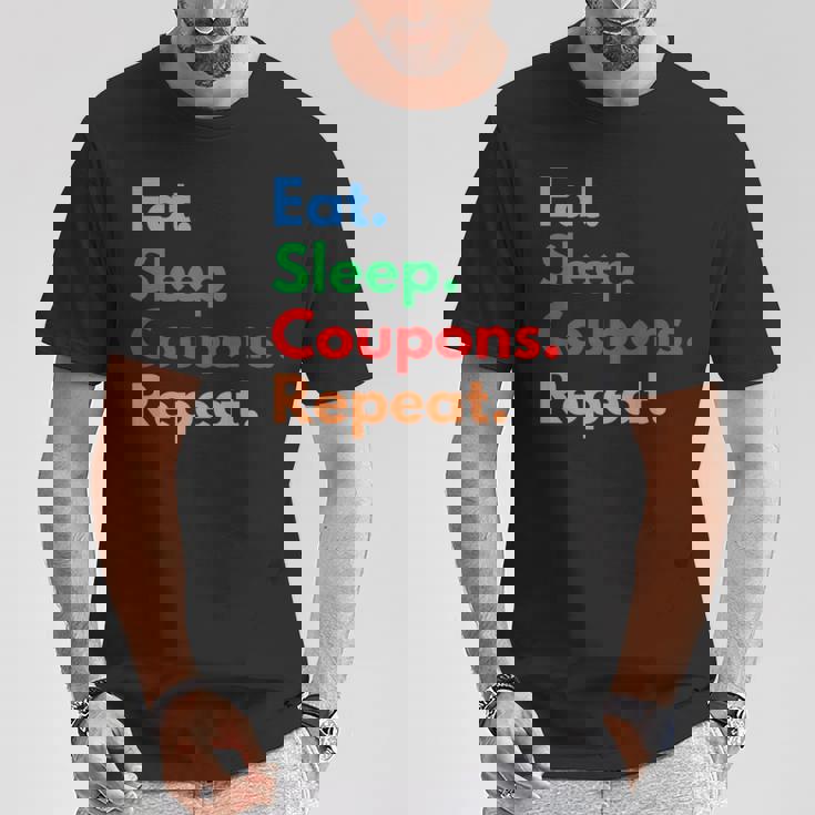 Eatleep クーポンリピート クーポンコレクター&クーポン愛好家 長袖tシャツ Tシャツ 面白い贈り物