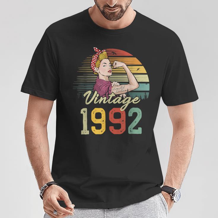 Edición Limitada De 34 Años 1992 -Intage 34 Cumpleaños Camiseta unisex Regalos divertidos