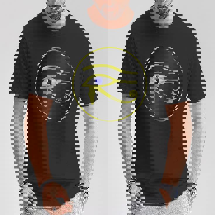 Egipcioun Dios Ra Ojo De Raímbolo Camiseta unisex Regalos divertidos