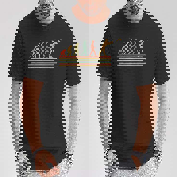 Evolution Of Axe 投げ斧投げ 斧投げ Tシャツ 面白い贈り物