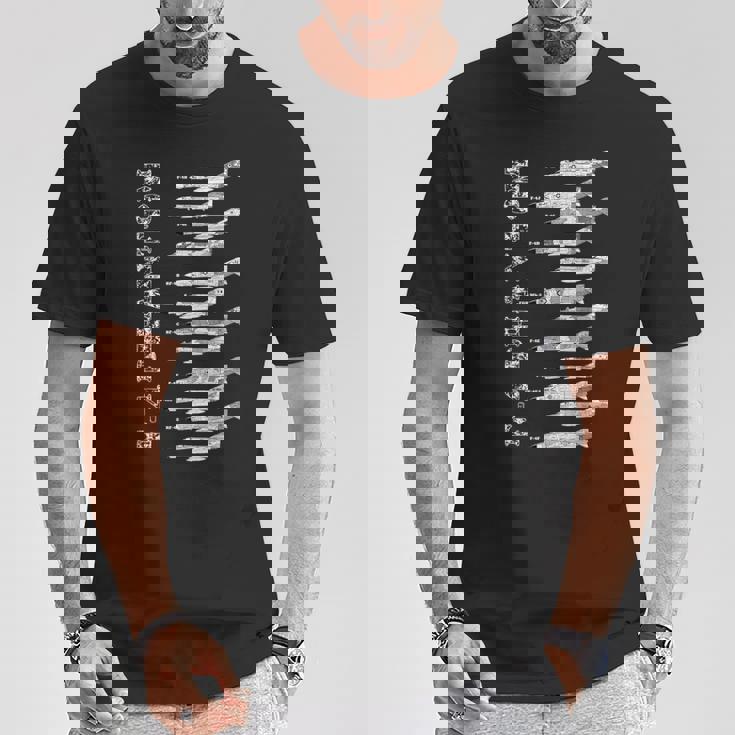 F-4 ファントム ブループリント マクドネル・ダグラス F4 ファントムモデル Tシャツ 面白い贈り物