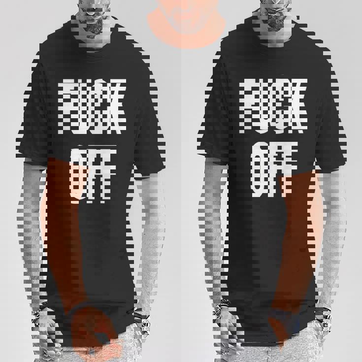 Fack Off – デザイン – Fuck Off Tシャツ 面白い贈り物