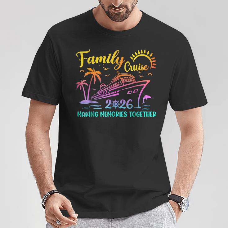 Family Cruise 2026 Making Memories Together Matching Group T-Shirt ...