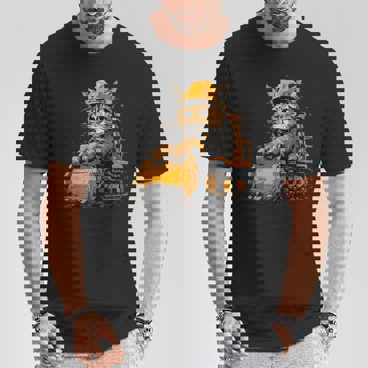 Cat 重機オペレーター Tシャツ 面白い贈り物