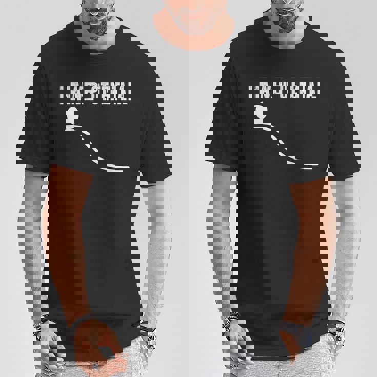 I Have Potential Pun Gag ギフト エンジニア医師 Tシャツ 面白い贈り物