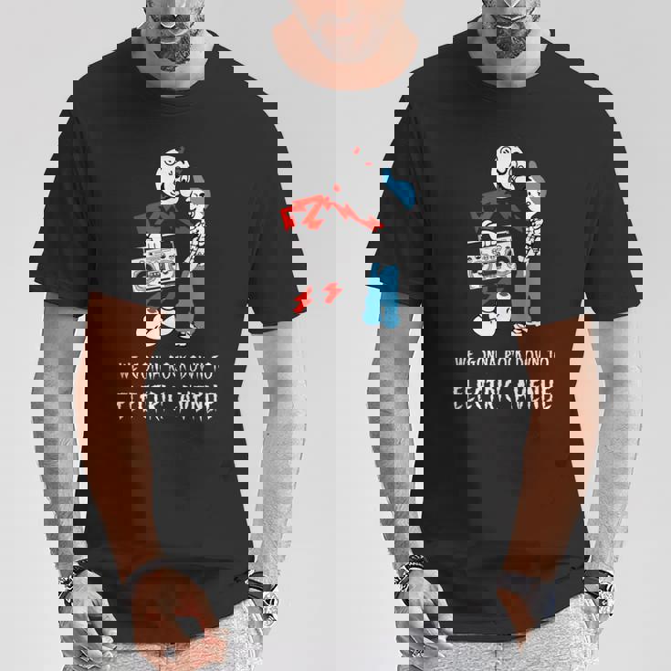 Reddy Kilowatt Electric Avenue 80年代ブームボックス ビンテージ Tシャツ 面白い贈り物