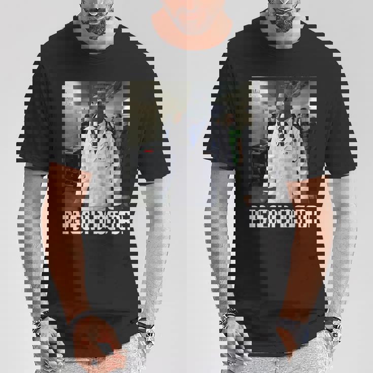 Tuff Pigeon Doctor 2026 New Brainrot Meme Kid Aiジョーク Tシャツ 面白い贈り物