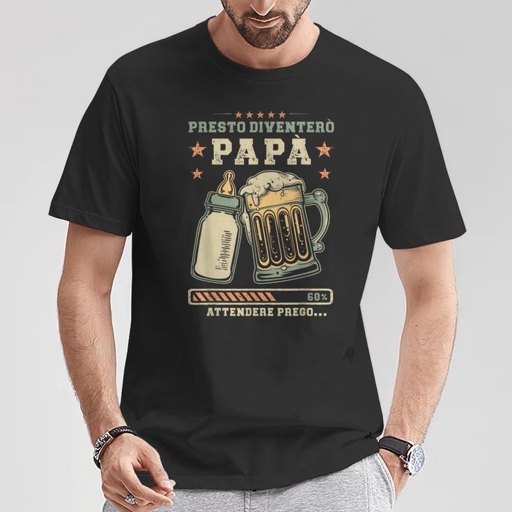 Futuro Papà Presto Diventerò Papà Annuncio Gravidanza Maglietta Regalos divertidos