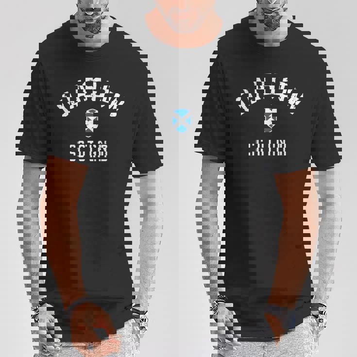 Glasgowcotland グラスゴースコットランド 長袖tシャツ Tシャツ 面白い贈り物