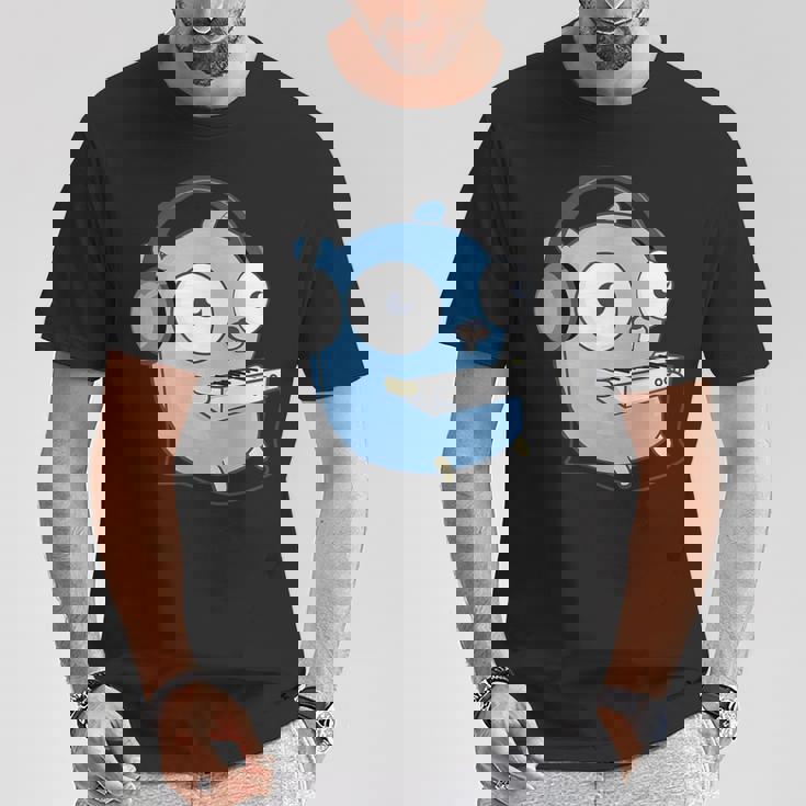 Go Developer Golang Music Goper Tシャツ 面白い贈り物