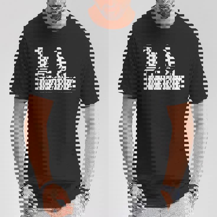 The Goldenfather ファニーゴールデンレトリバー お父さんシャツ メンズギフト Tシャツ 面白い贈り物