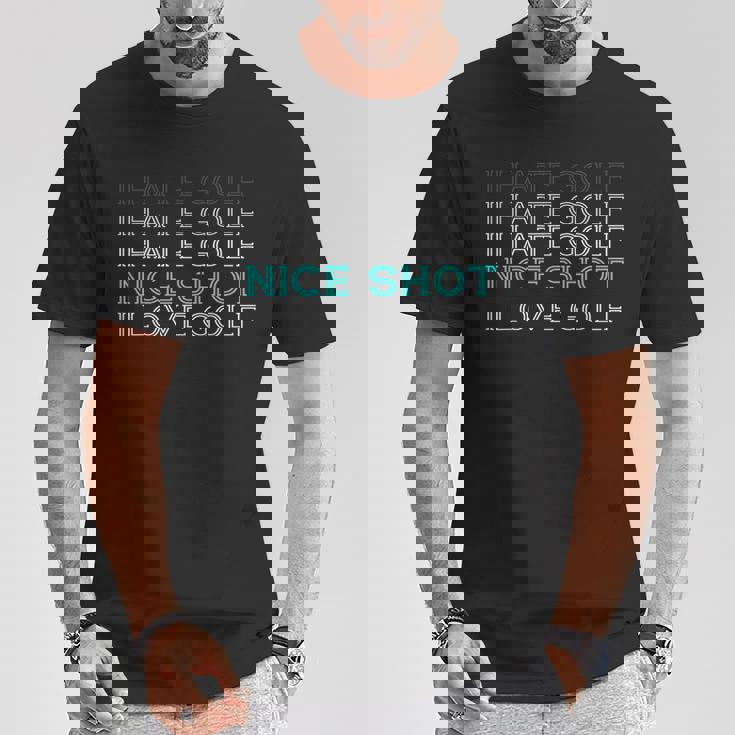 I Hate Golf I Hate Golf I Hate Golf Nicehot I Love Golf Tシャツ 面白い贈り物