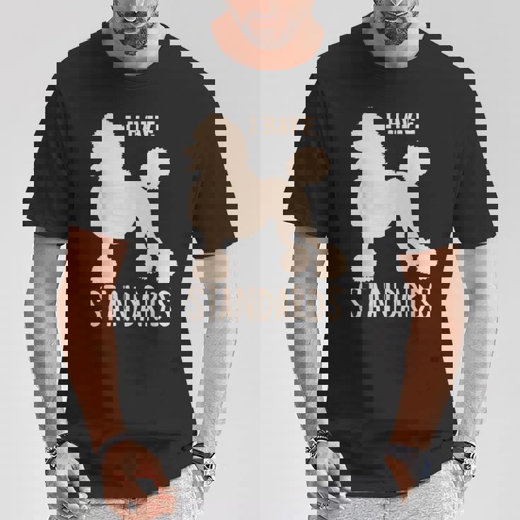 I Havetandards プードル キュート スタンダード プードル Tシャツ 面白い贈り物