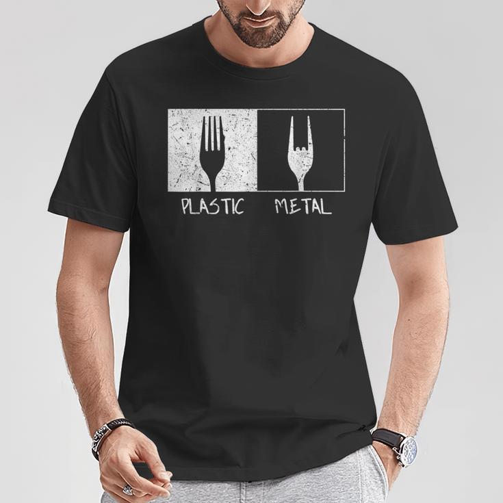 Horquillas De Metal De Plástico Camiseta unisex Regalos divertidos